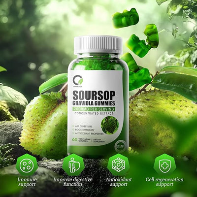 Soursop Gummies 20-in-1 Herbal Complex